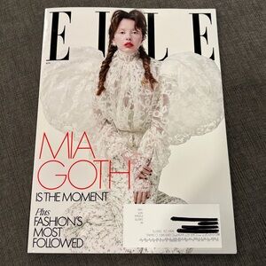 Elle Magazine - November 2025 - Mia Goth - Never Read!!   fashion magazines